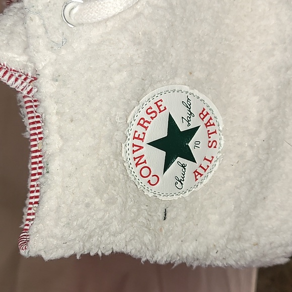 Converse Chuck. Winter-Holidays. Worn-Once. Men's size 12 Rare - Picture 5 of 13